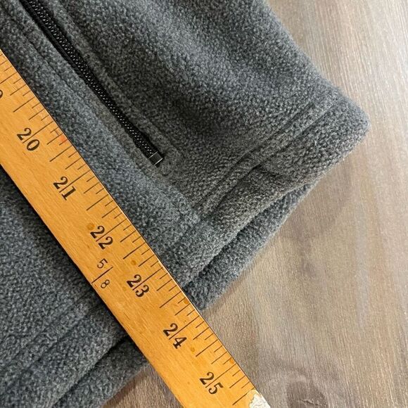 L.L.‎ Bean Grey Fleece Casual Vest Men Medium - Picture 4 of 6